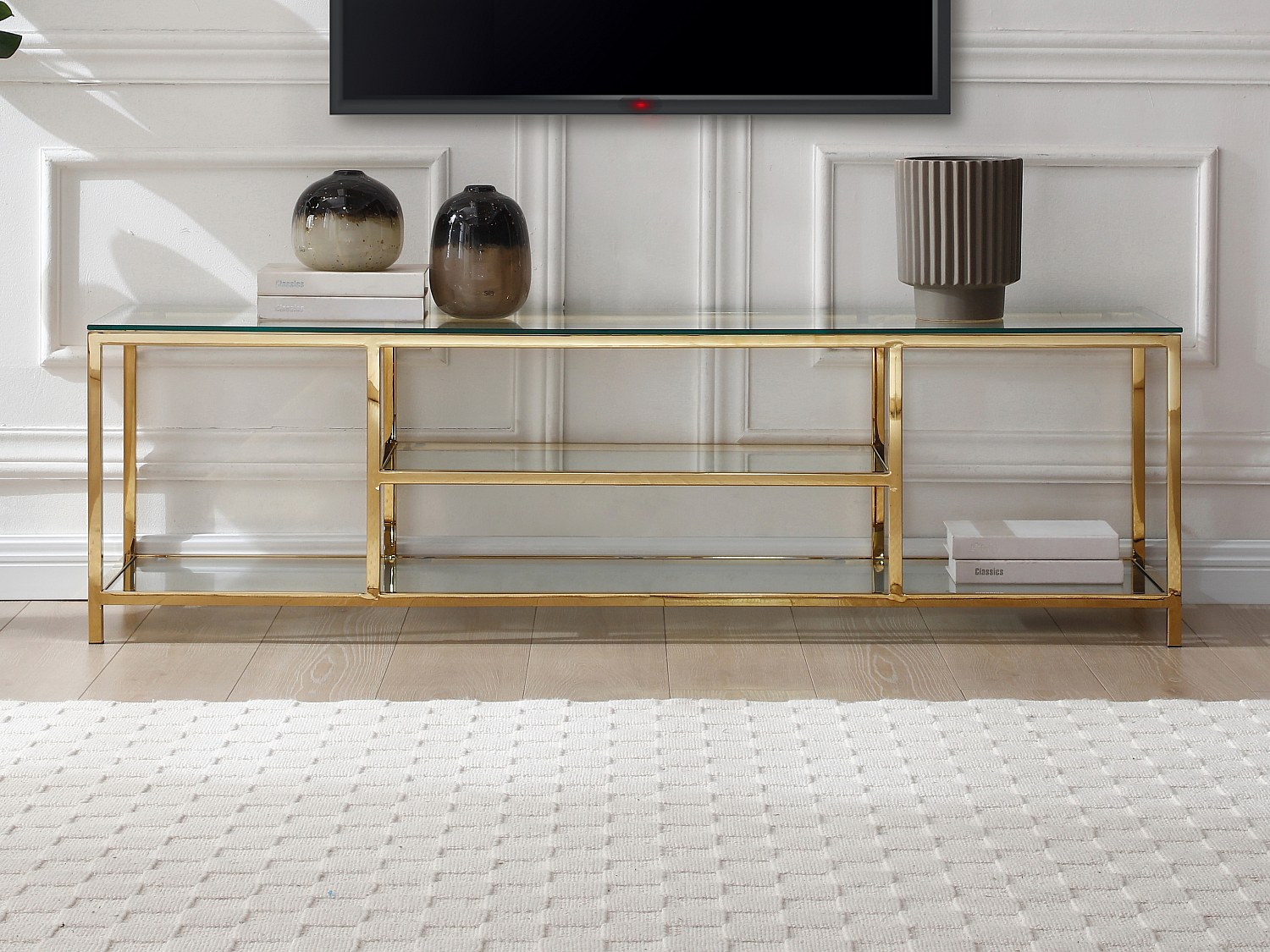 Transparent TV Unit
