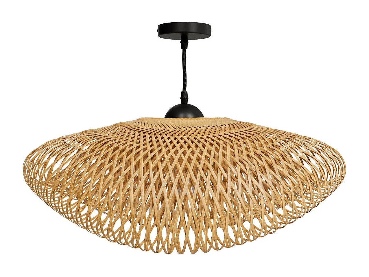 Suspension en bambou naturel D60 cm - Anya
