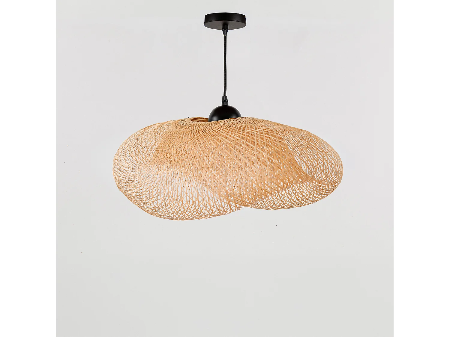 Suspension en bambou naturel D60 cm - Anya
