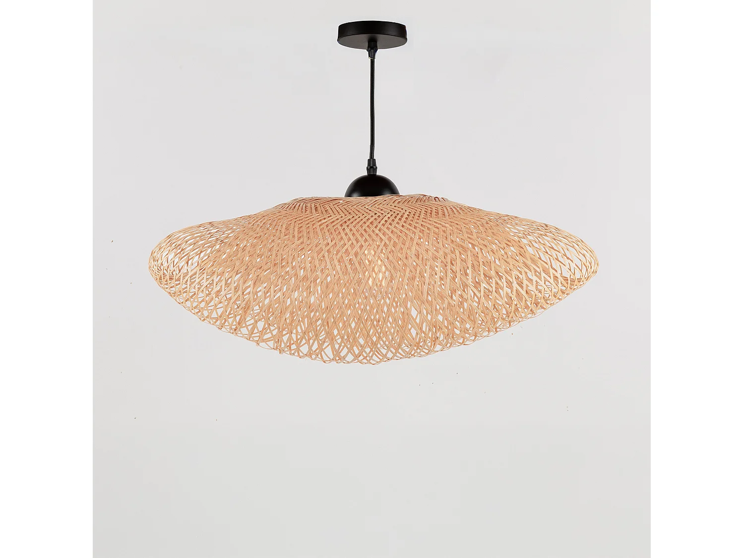 Suspension en bambou naturel D60 cm - Anya