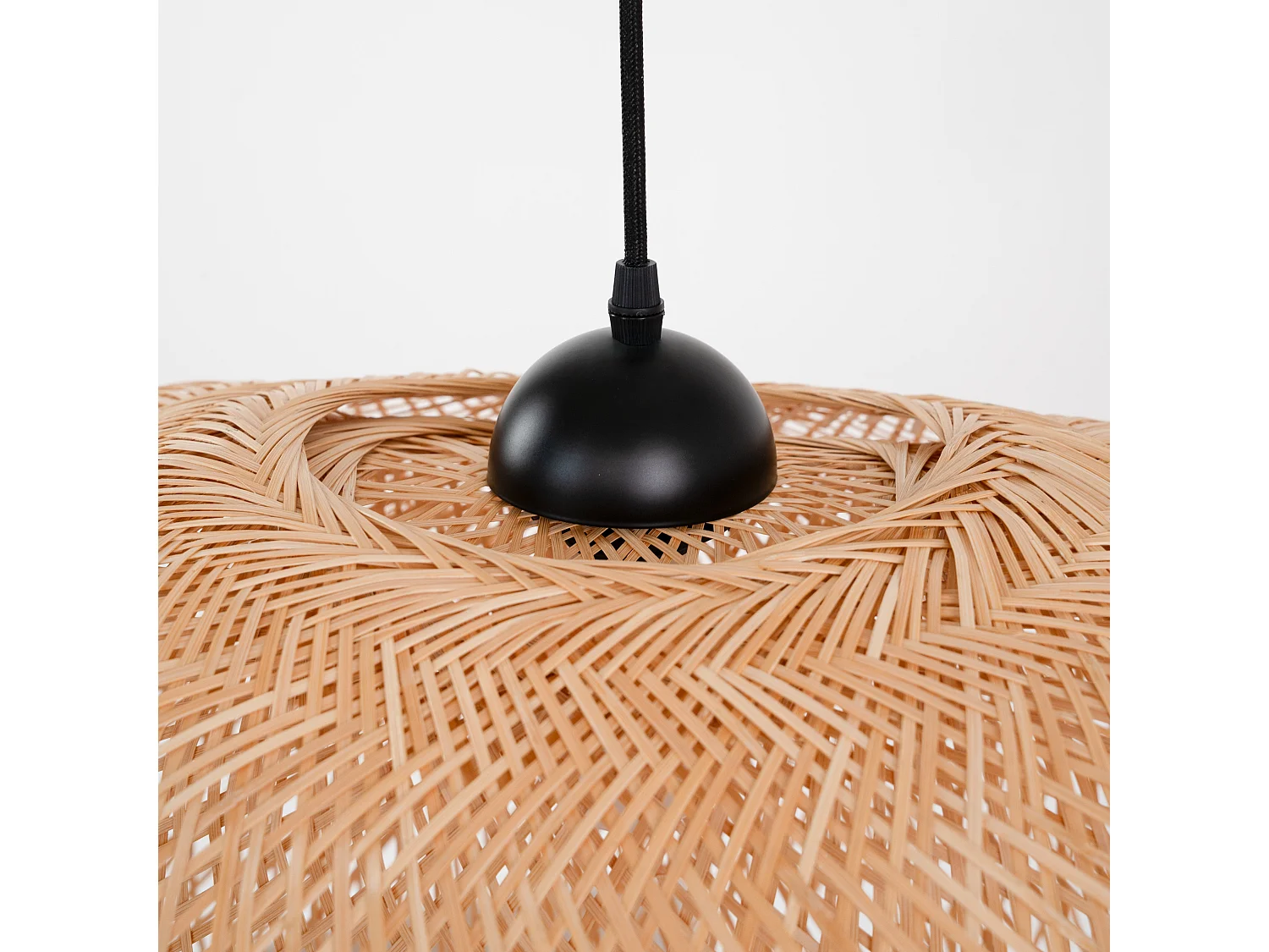 Suspension en bambou naturel D60 cm - Anya