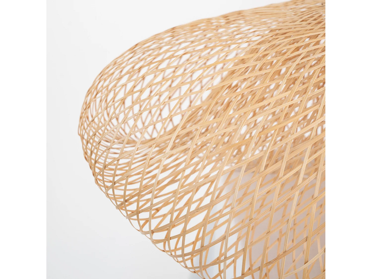 Suspension en bambou naturel D60 cm - Anya