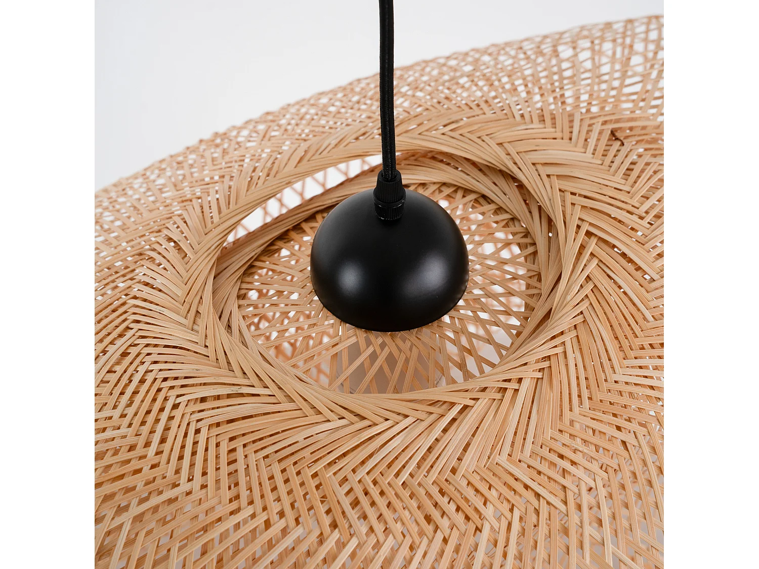 Suspension en bambou naturel D60 cm - Anya