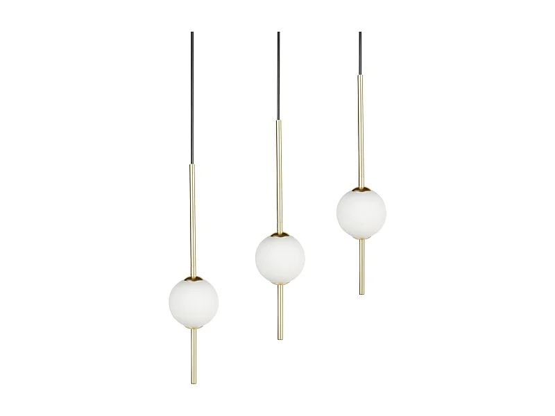 Lampe LED suspendue SHANNON Métal Doré