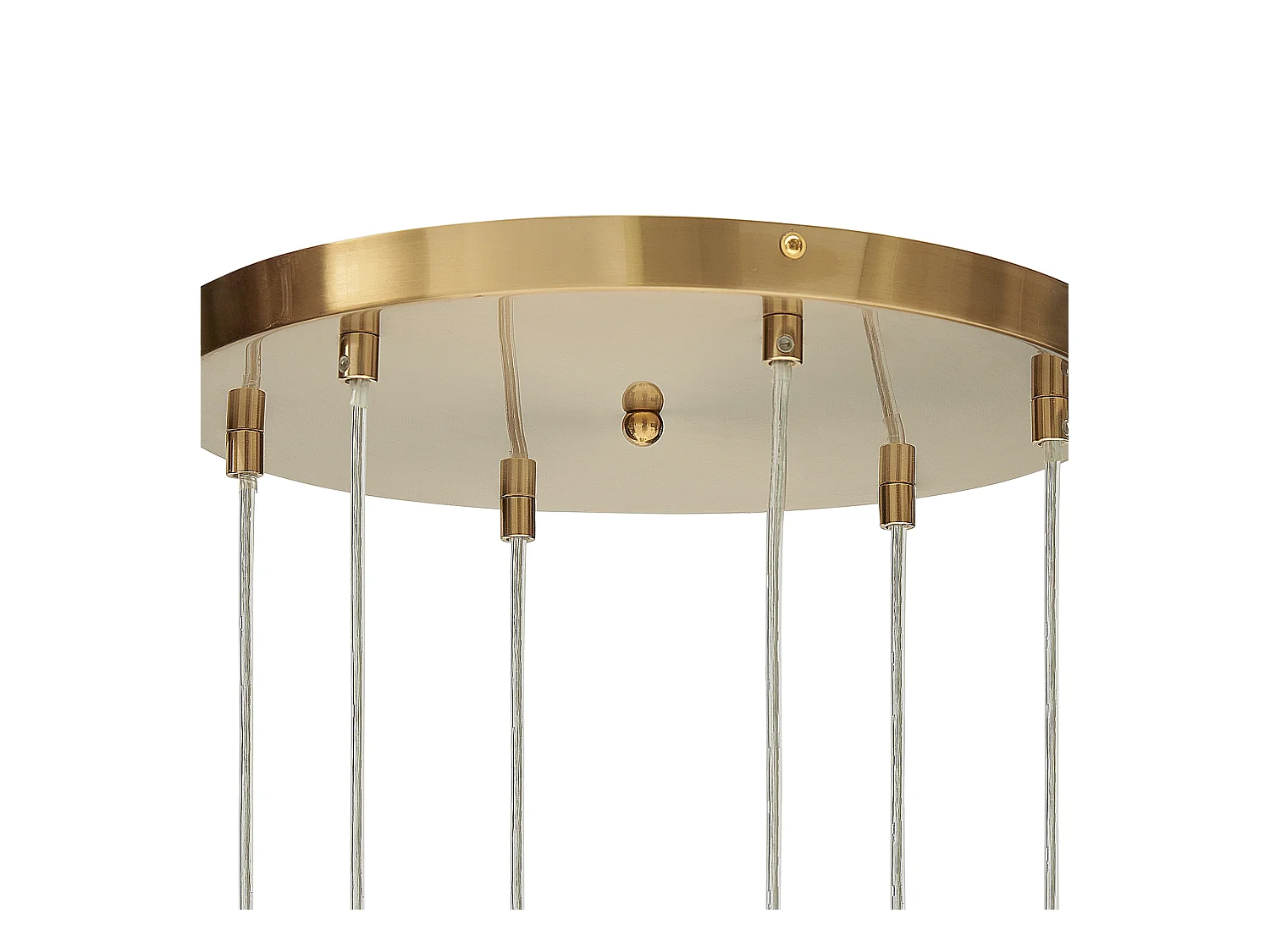 Lampe suspension TOOMA Verre Laiton