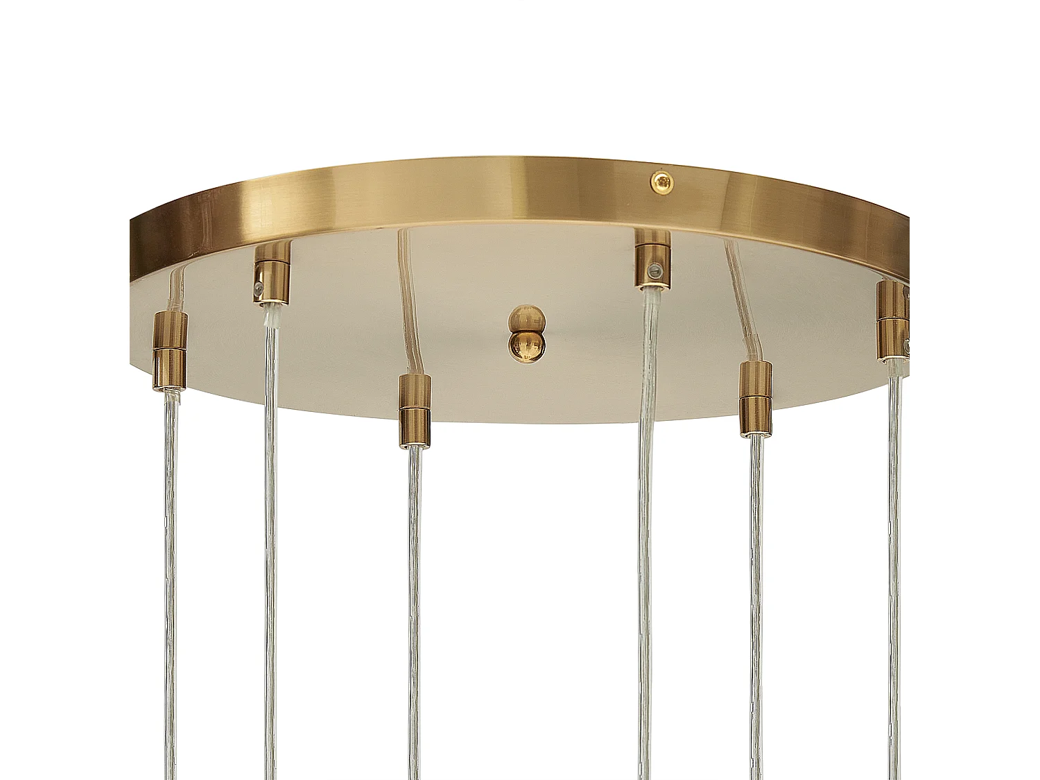 Lampe suspension TOOMA Verre Laiton