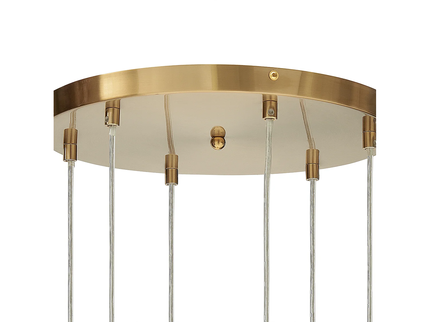 Lampe suspension TOOMA Verre Laiton