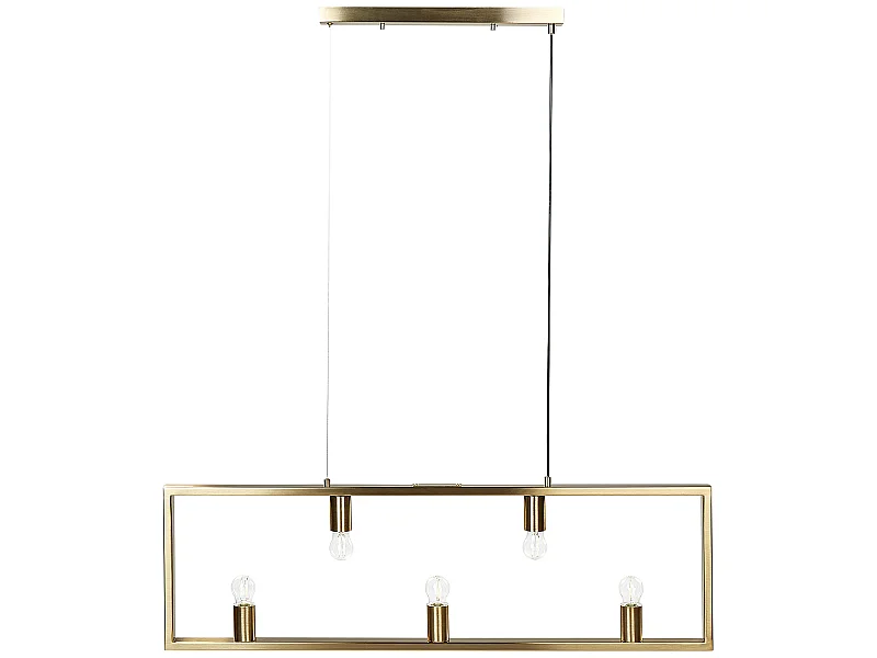 Candeeiro suspenso BAYAS Metal Latão