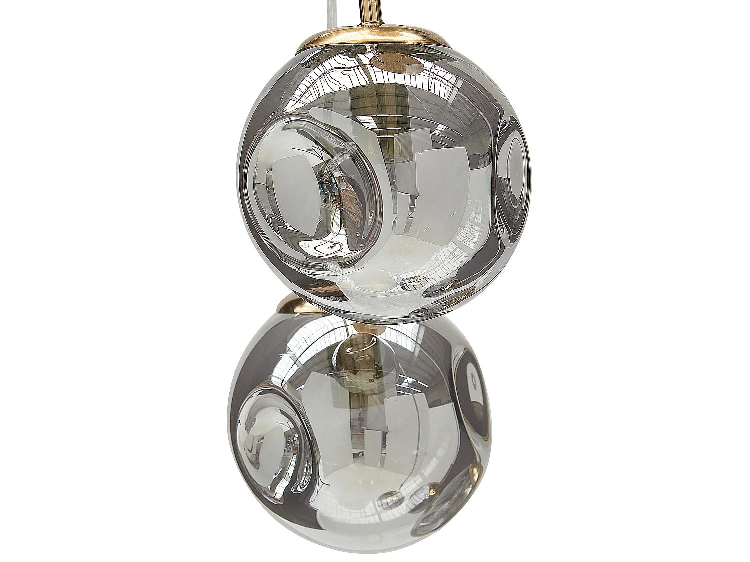 Lampe suspension RALFES Verre Laiton