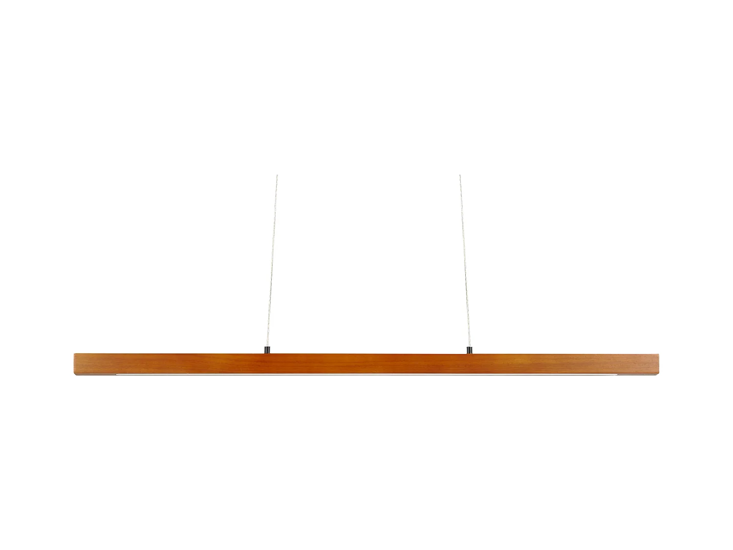 Lampe LED suspendue STEWARTS Bois de chêne Marron foncé
