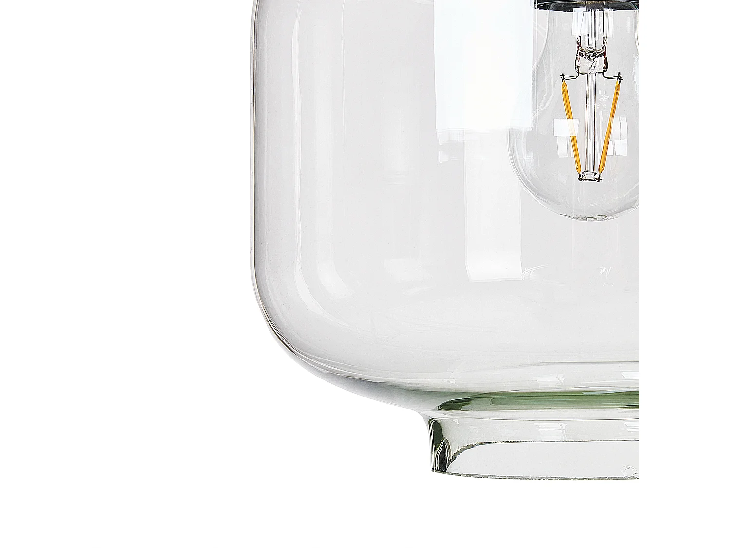 Lampe suspension BEMBOKA Verre Transparent