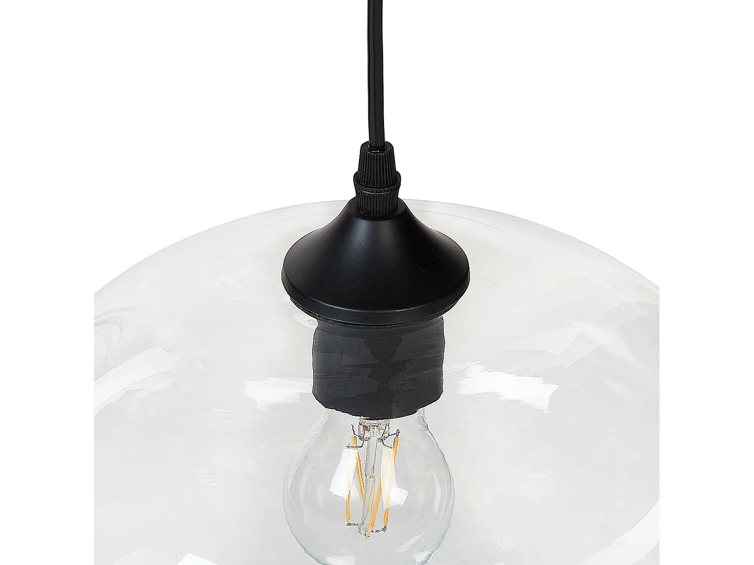 Lampe suspension BEMBOKA Verre Transparent