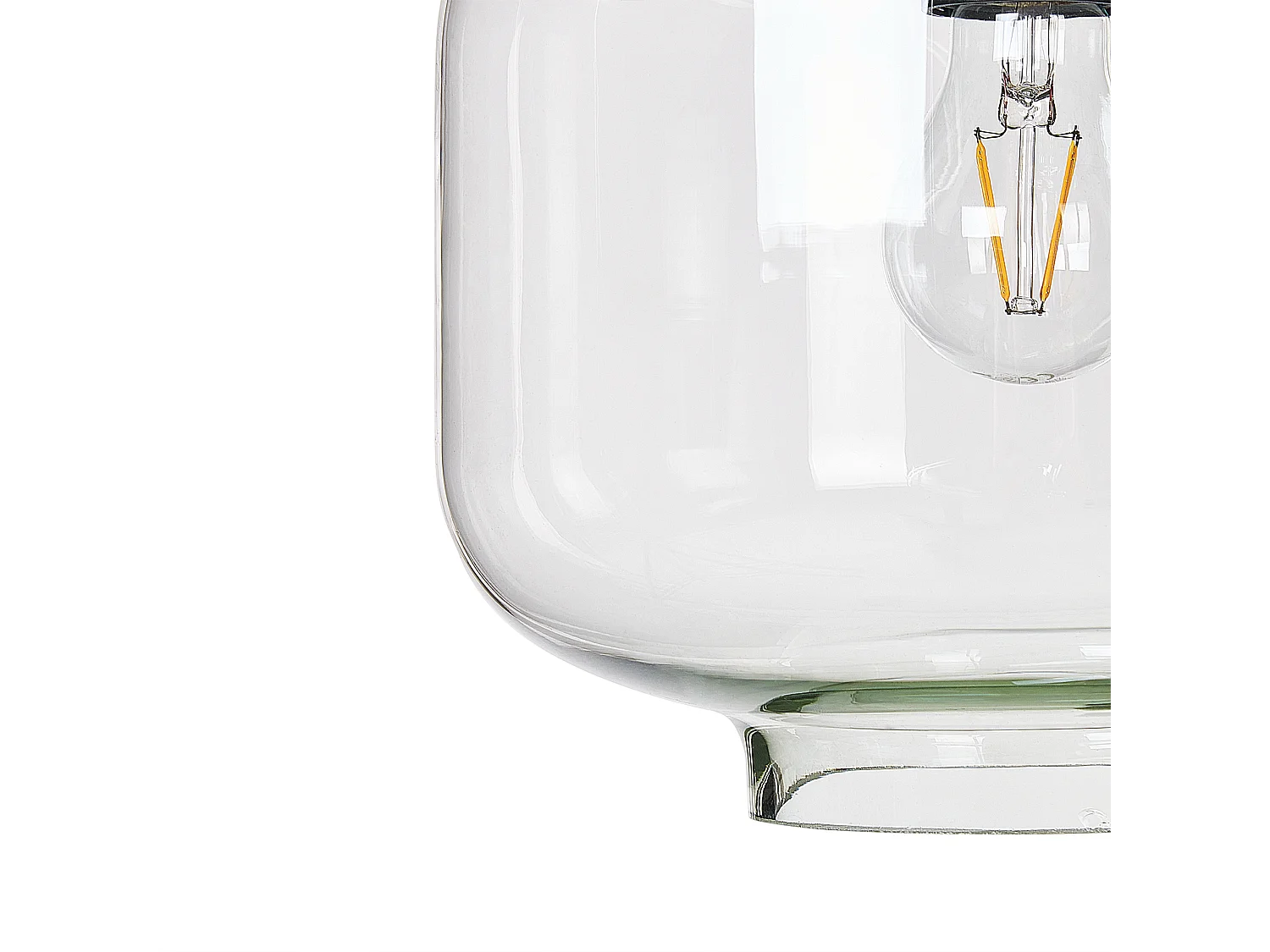 Lampe suspension BEMBOKA Verre Transparent