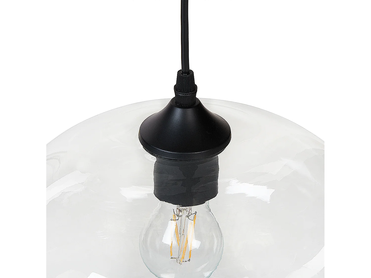Lampe suspension BEMBOKA Verre Transparent