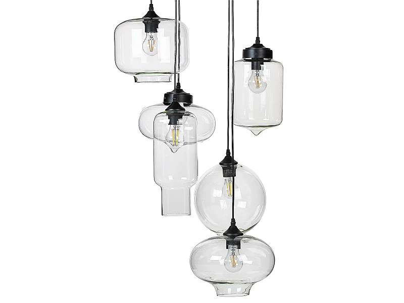 Lampe suspension BEMBOKA Verre Transparent