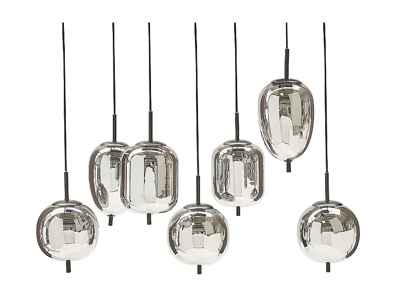 Lampe suspension TARLO Verre Laiton