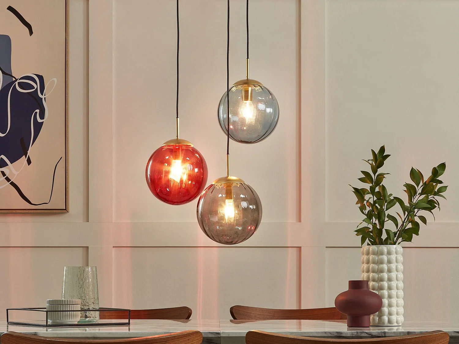 Hanglamp KANGAROO Metaal Multicolor