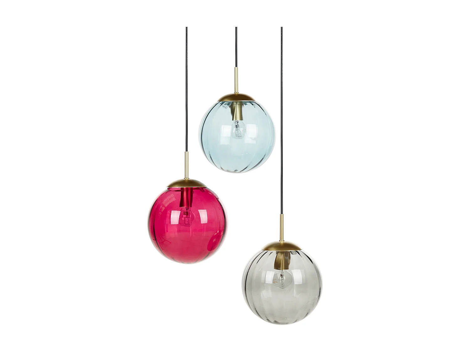 Lampe suspension KANGAROO Métal Multicolore