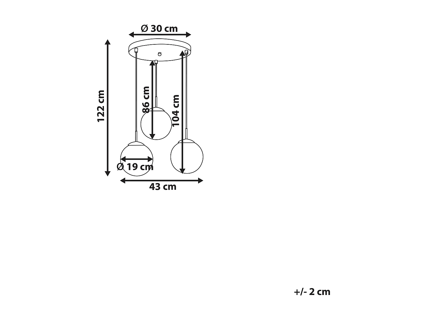 Hanglamp KANGAROO Metaal Multicolor