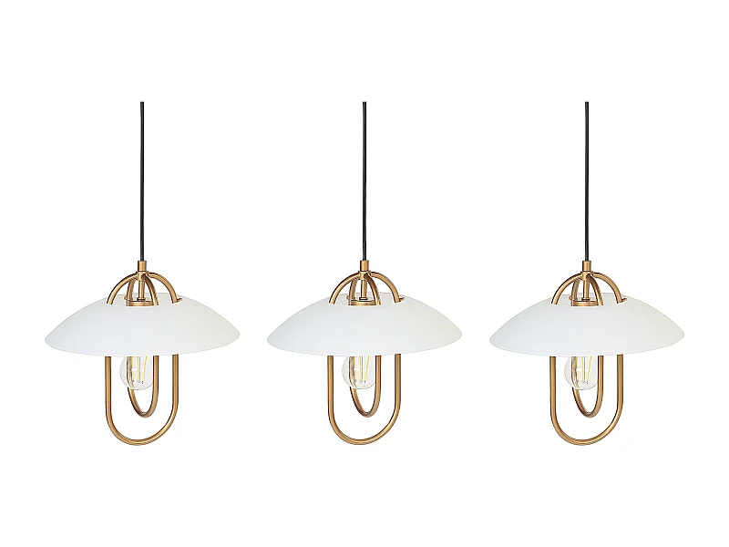 Hanglamp NATTAI Metaal Wit