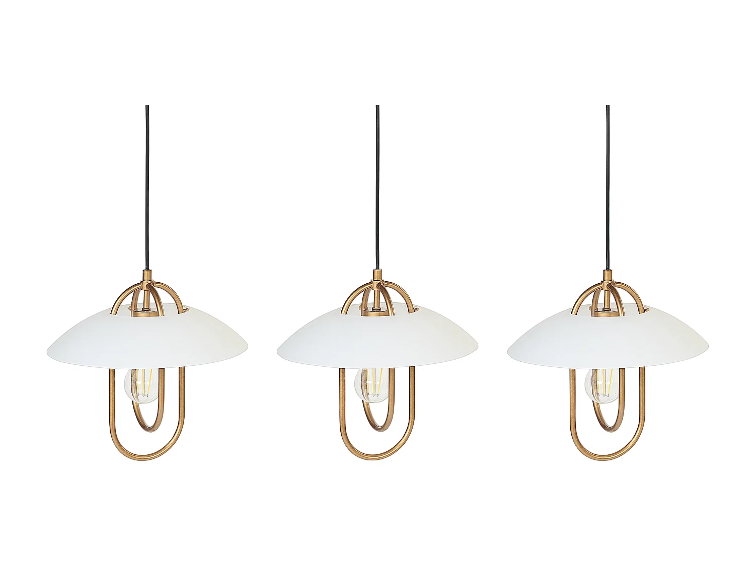 Hanglamp NATTAI Metaal Wit