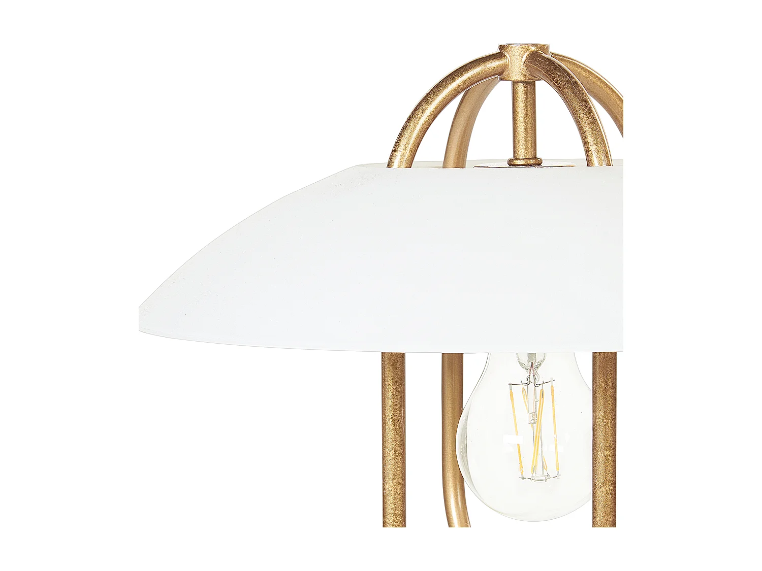 Lampadario NATTAI Metallo Bianco