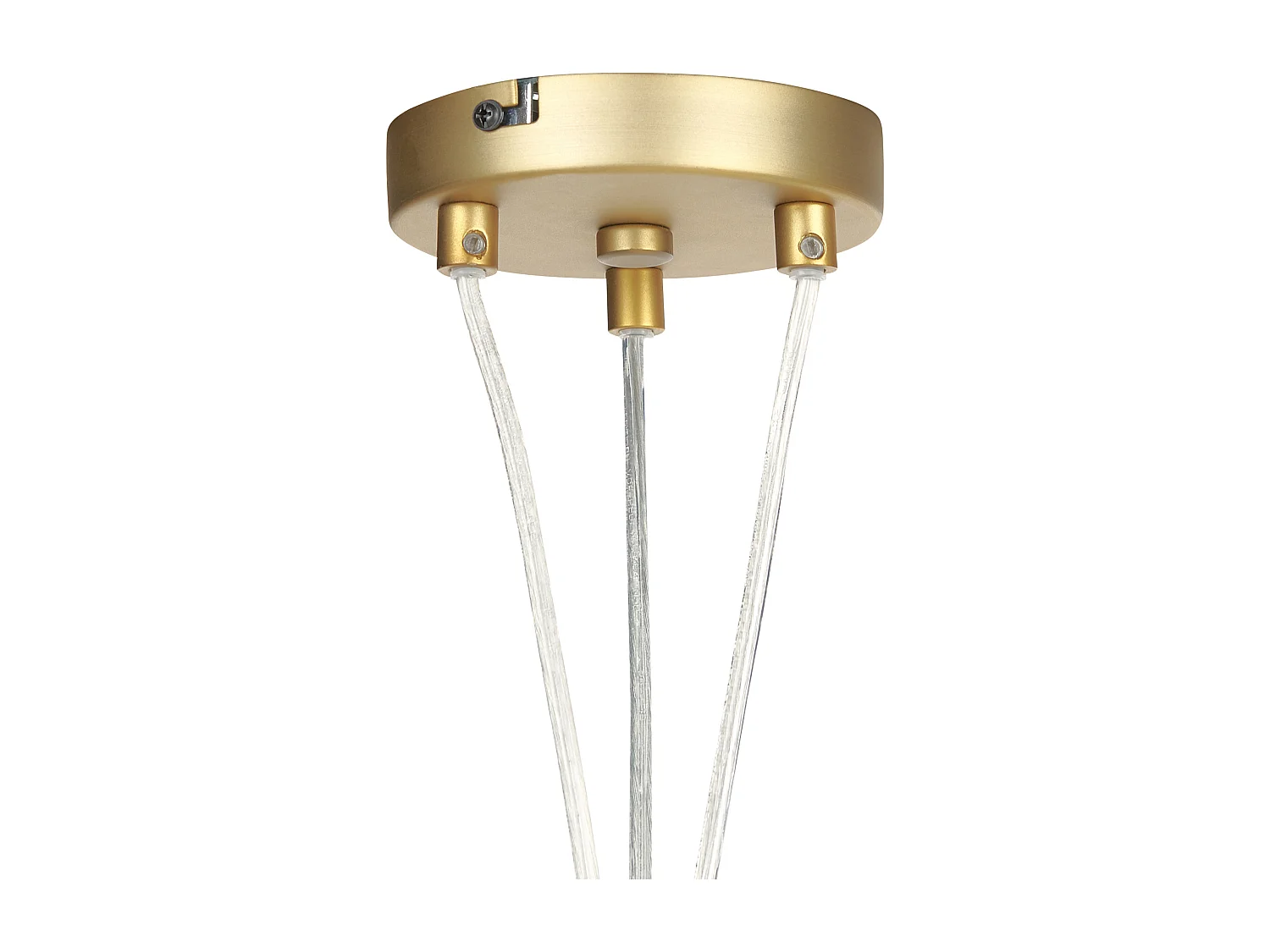 Lámpara colgante GEORGES Metal Dorado