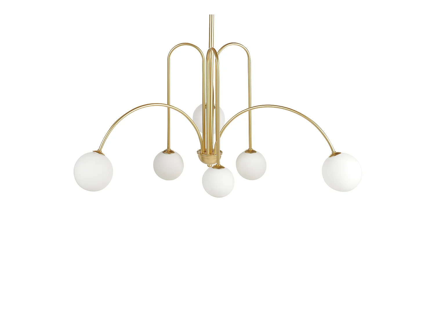 Kroonluchter FORBES Metaal Goud