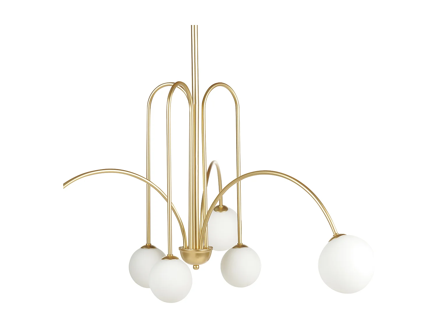 Lampadario FORBES Metallo Oro