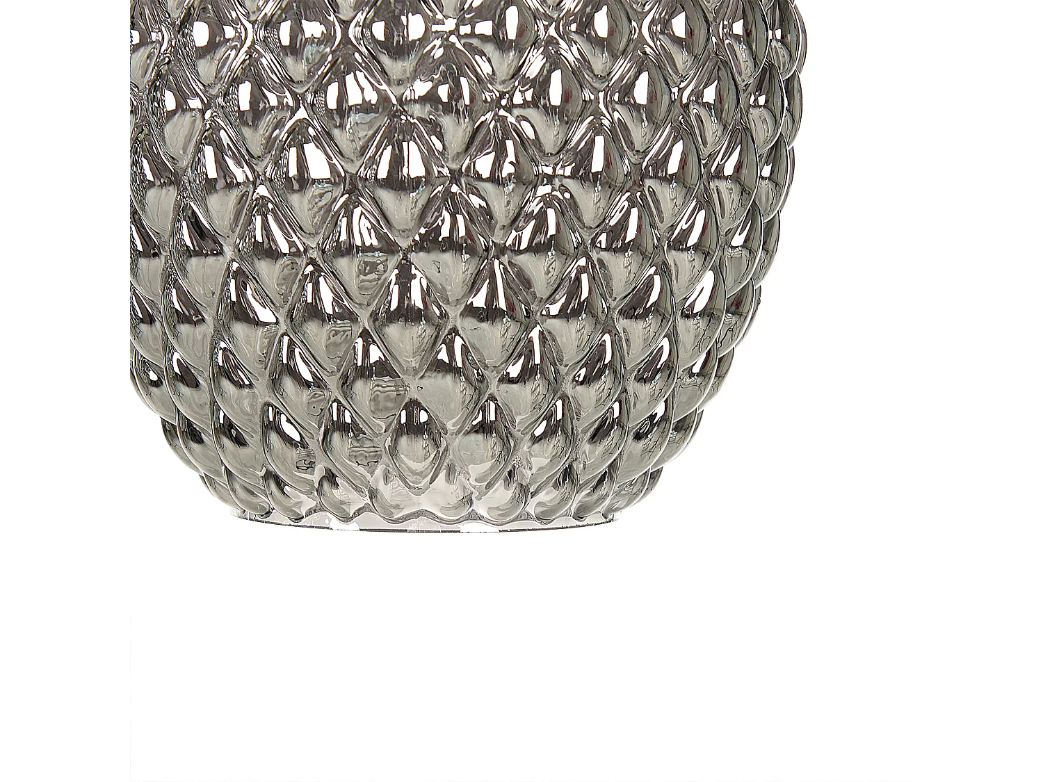 Lampe suspension SHERRY Verre Gris