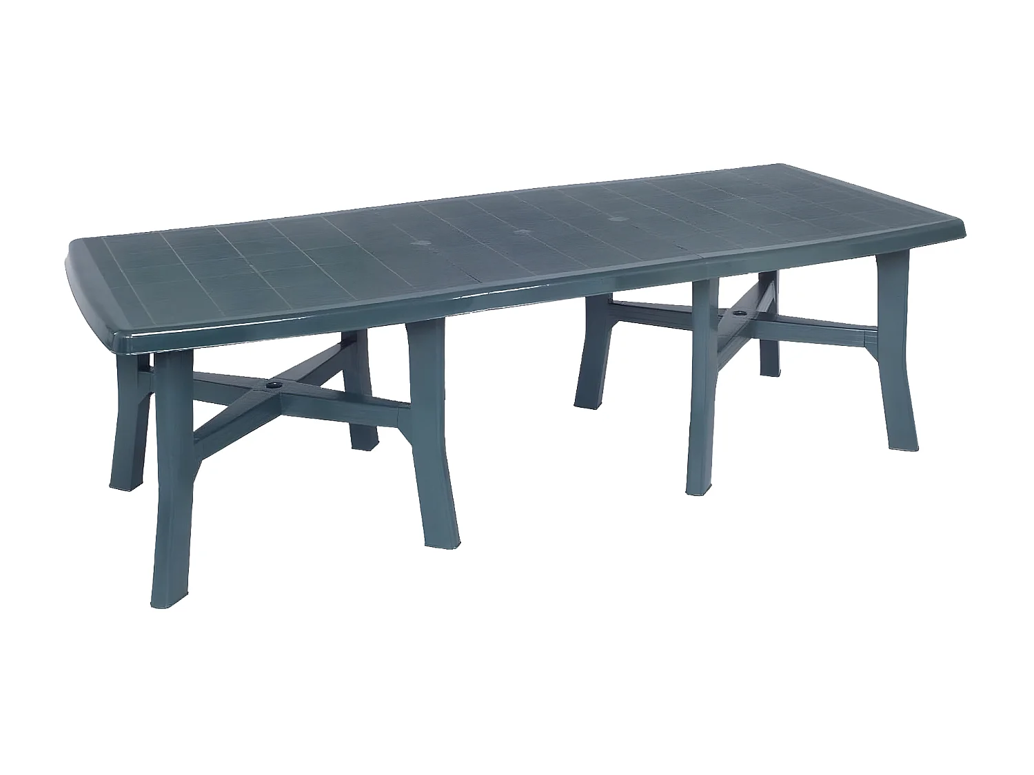 Table d'extérieur Dhysa, Étagère à manger extensible, Table de jardin rectangulaire polyvalente, 100% Made in Italy, 160x90h72 cm, Vert