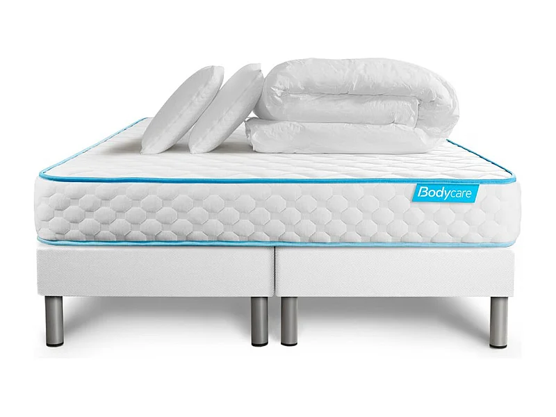 Pack BODYONE 160x200 + 2 oreillers mémoire de forme