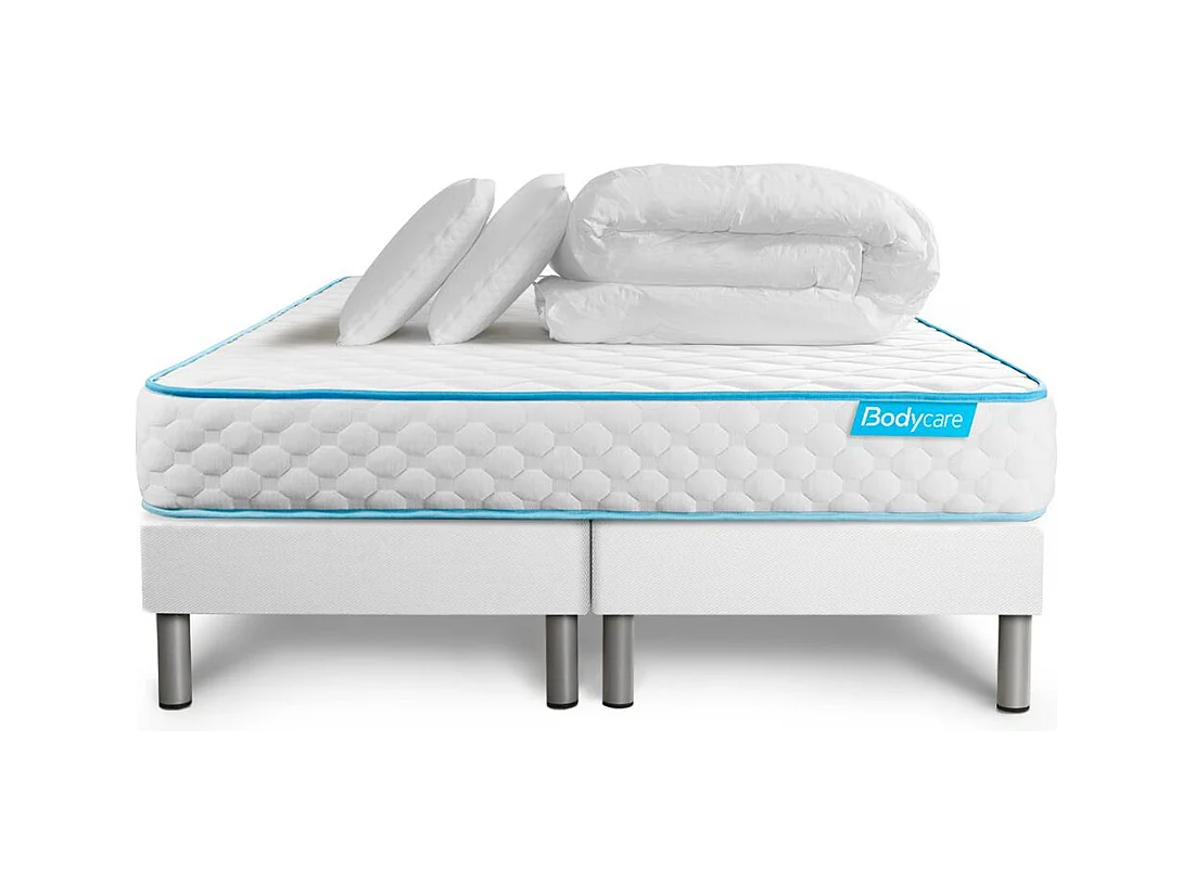 Pack BODYONE 160x200 + 2 oreillers mémoire de forme