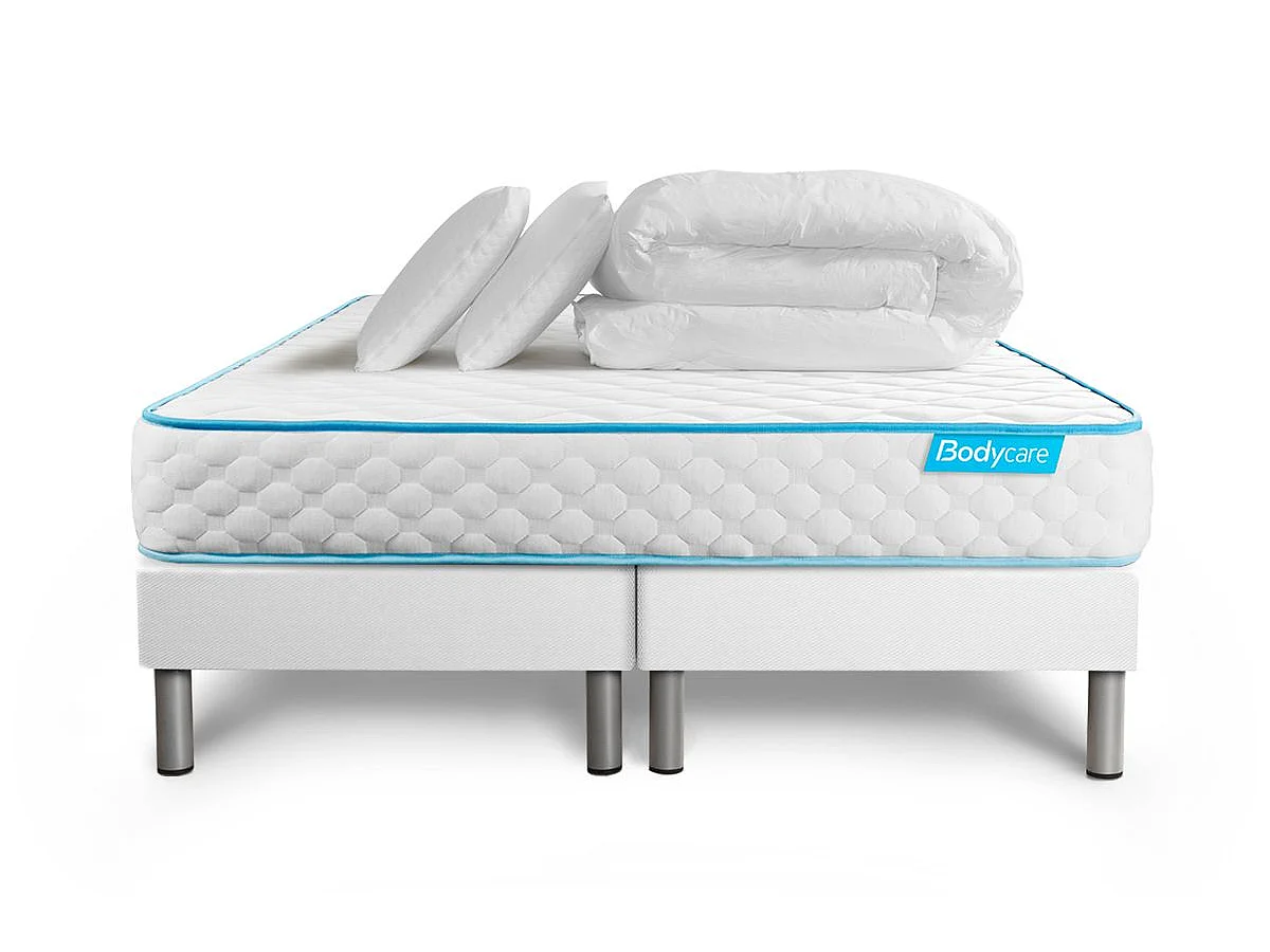 Pack BODYONE 160x200 + 2 oreillers mémoire de forme