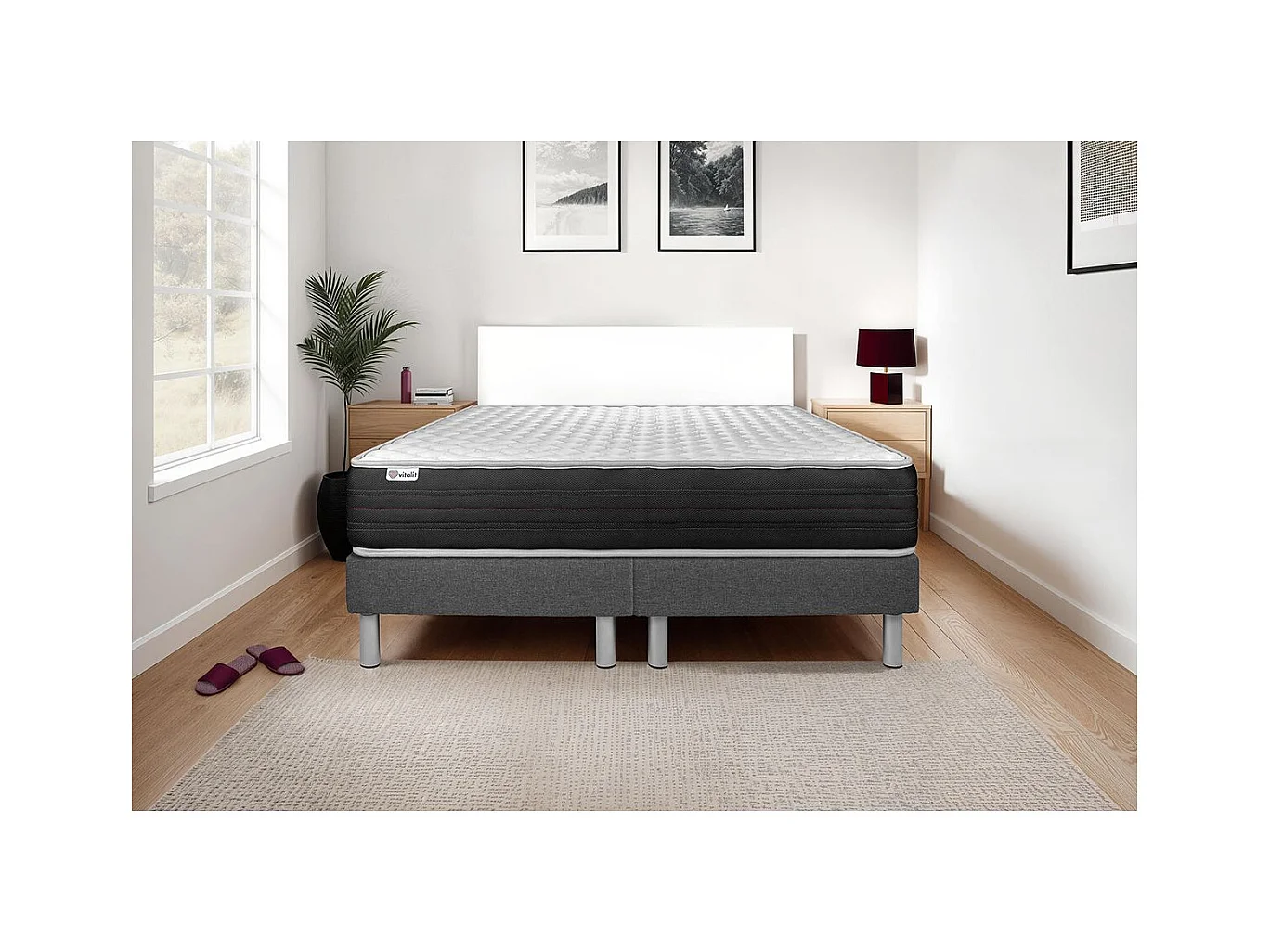 Ensemble VITALMEMO ONE 160 x 200 cm
