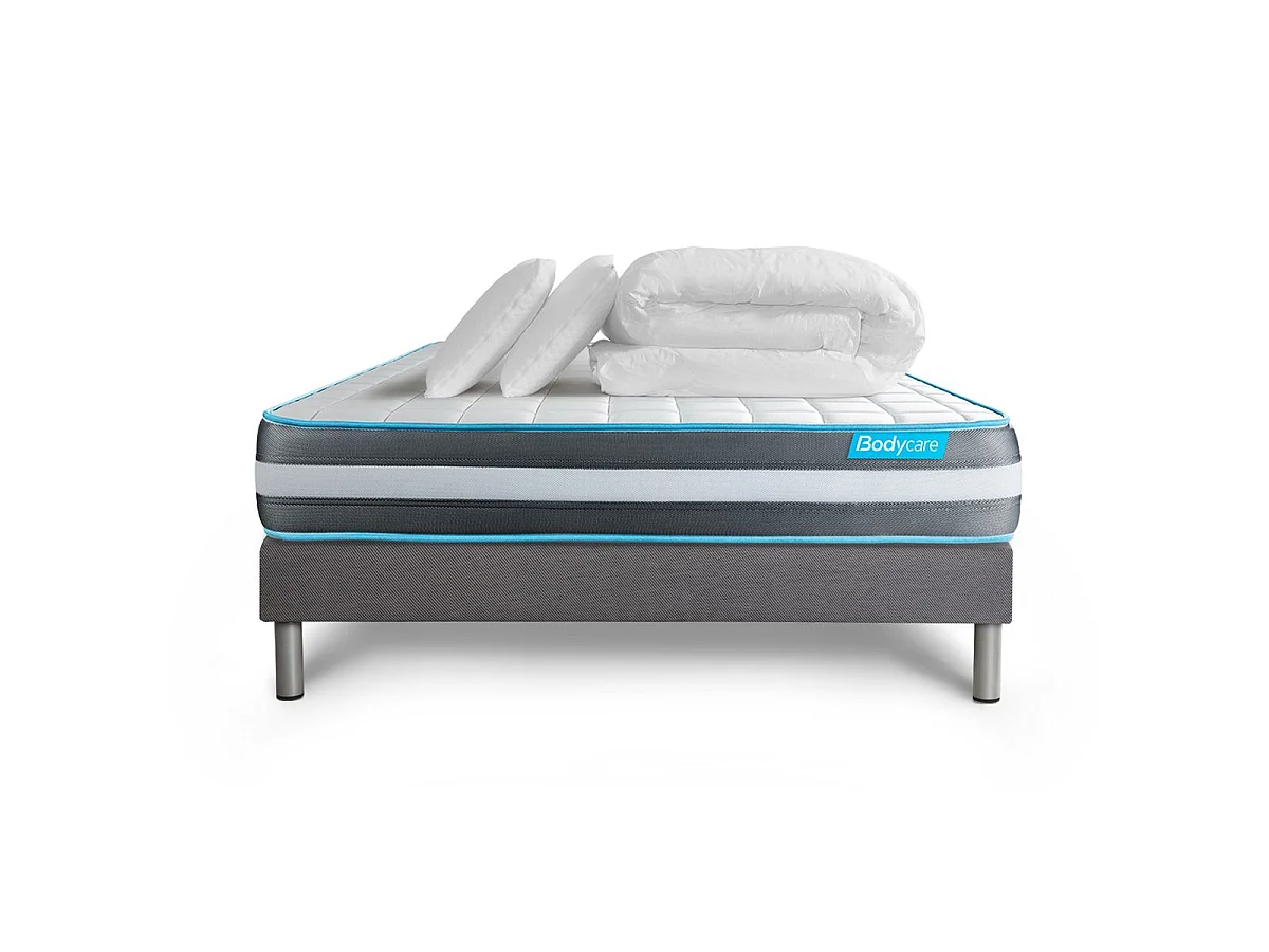PACK BODYFORM 140x200 Mémoire de forme 3 zones + 2 oreillers + couette