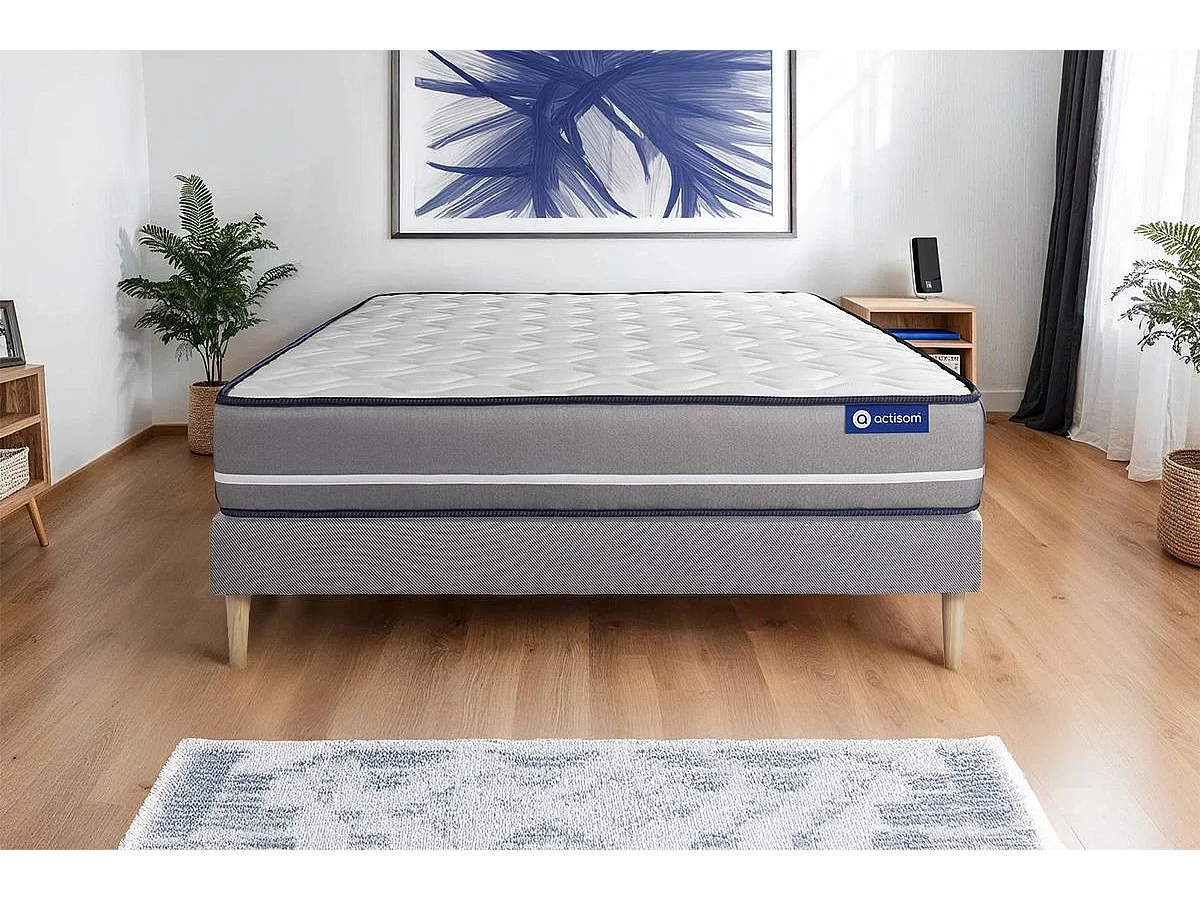 Materac Actilatex pur 90x200cm + zestaw podstawa lózka