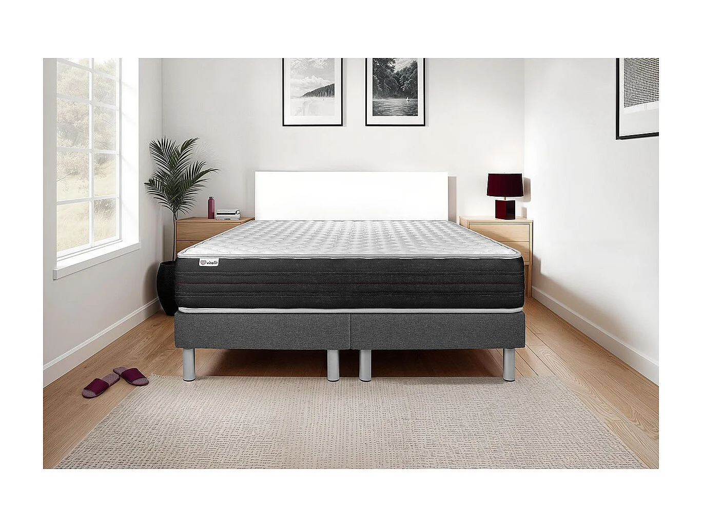 Ensemble VITALMEMO ONE 180 x 200 cm