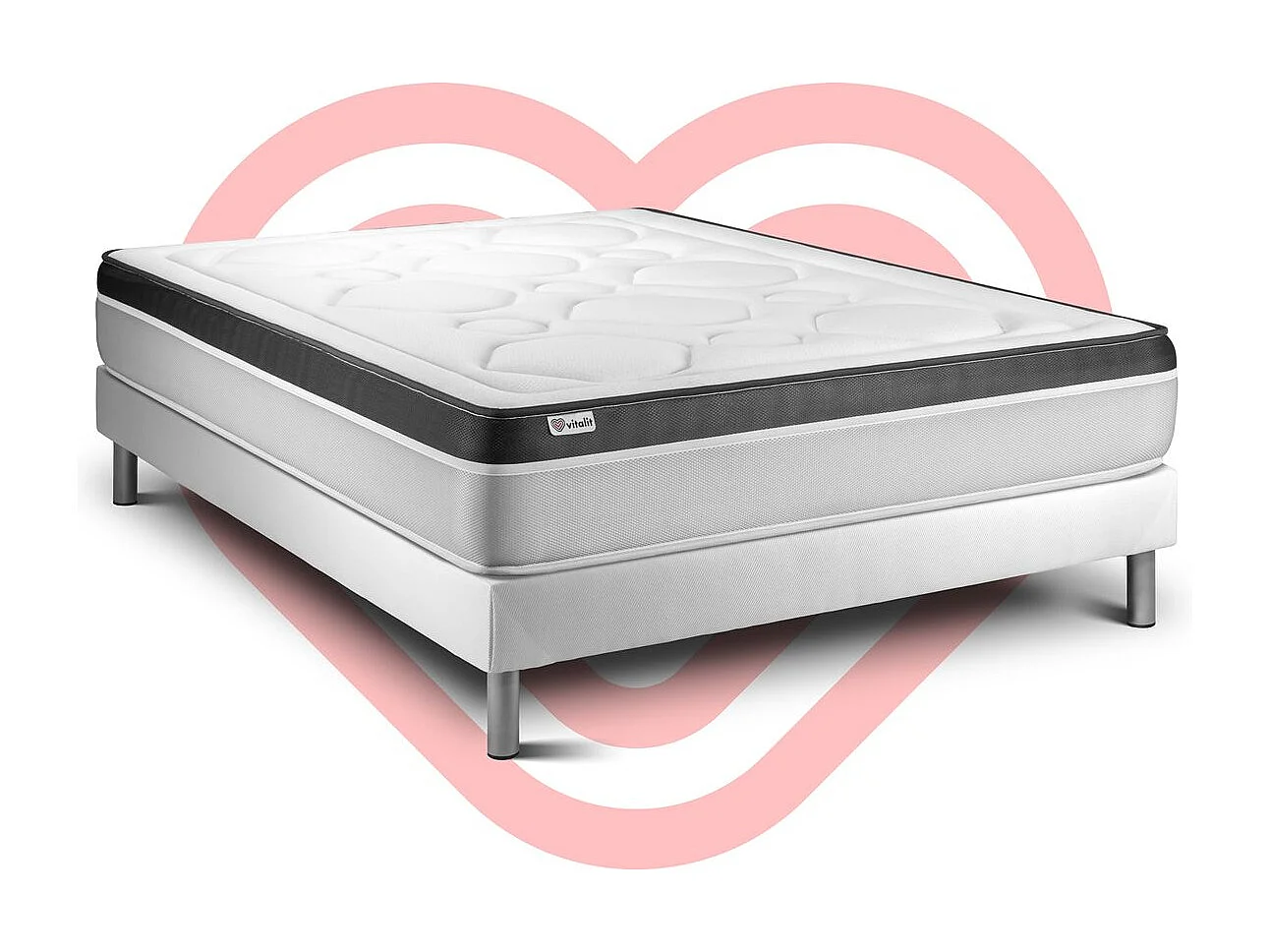 Matras- en bodemset 140x200 cm - Vital Ergo