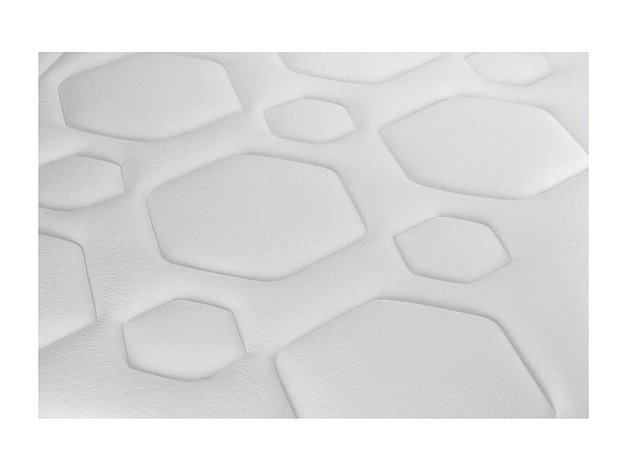 Ensemble VITAL ERGO 140 x 200 cm sommier Kit blanc