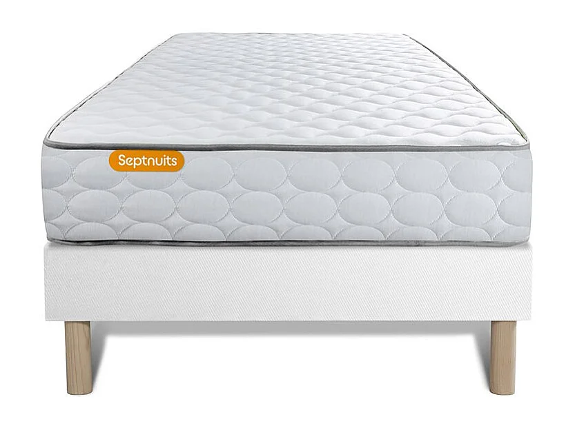 Ensemble matelas Mémoire de forme + sommier 90x200 Memo