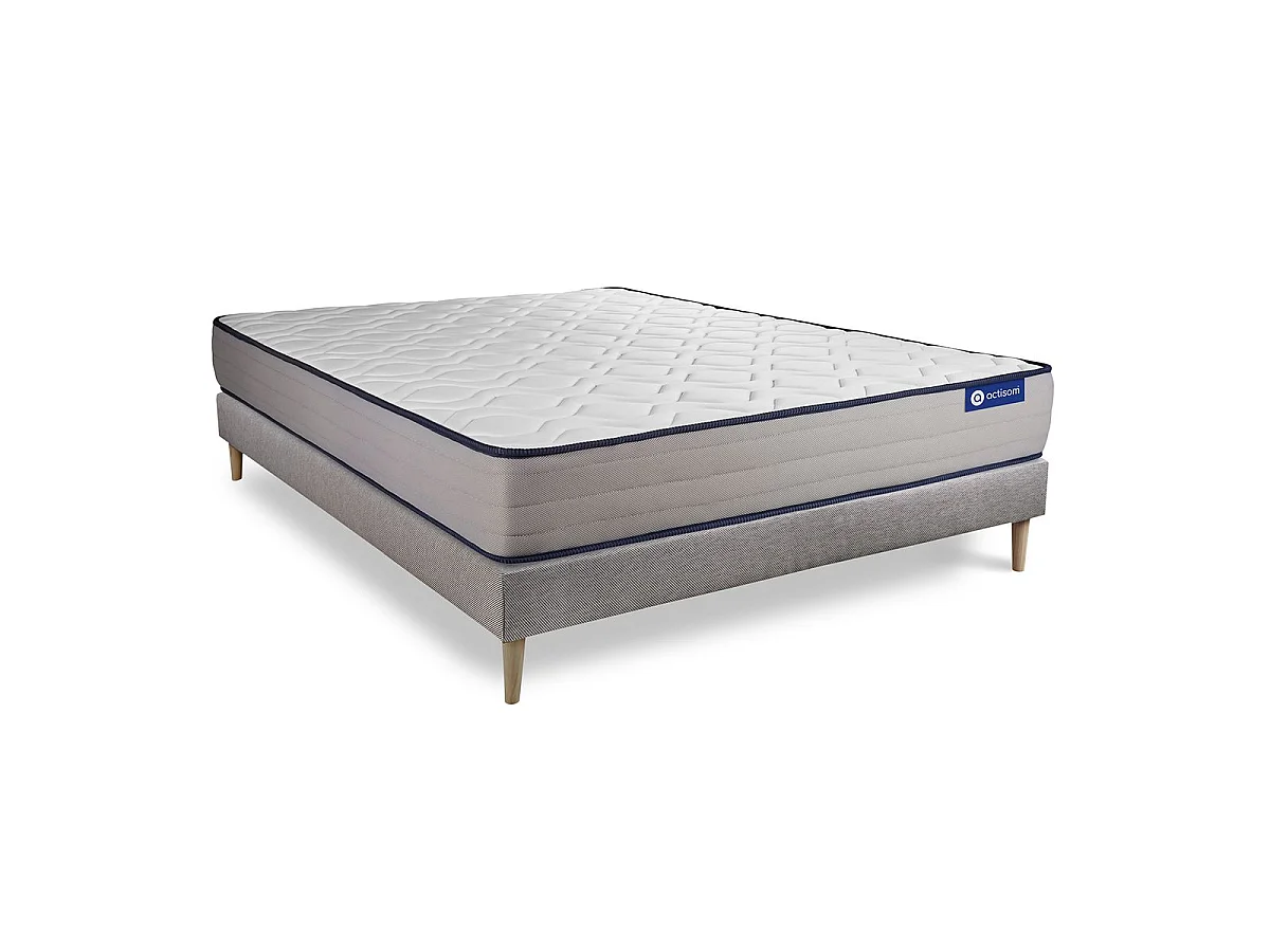 Lattenbodem en Actiflex form matras 160x200cm , matrasdikte : 22 cm , pocketveren en traagschuim , stevig, 5 comfortzones