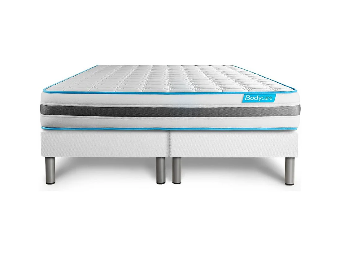 Ensemble BODYZONE 160x200 Ressorts ensachés 3 zones Ultra épaisseur