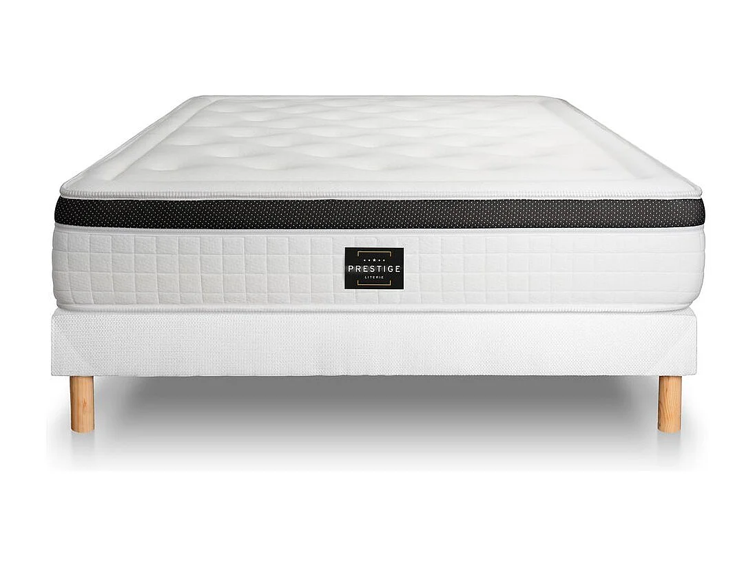 Ensemble Privilège 140x200 Mémoire de forme 5 zones