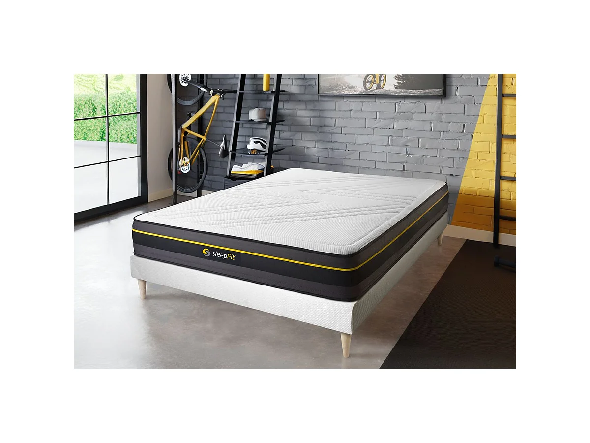 ACTIVE matras 90x200cm , Matrasdikte : 24 cm , Traagschuim , Stevig, 5 comfortzones