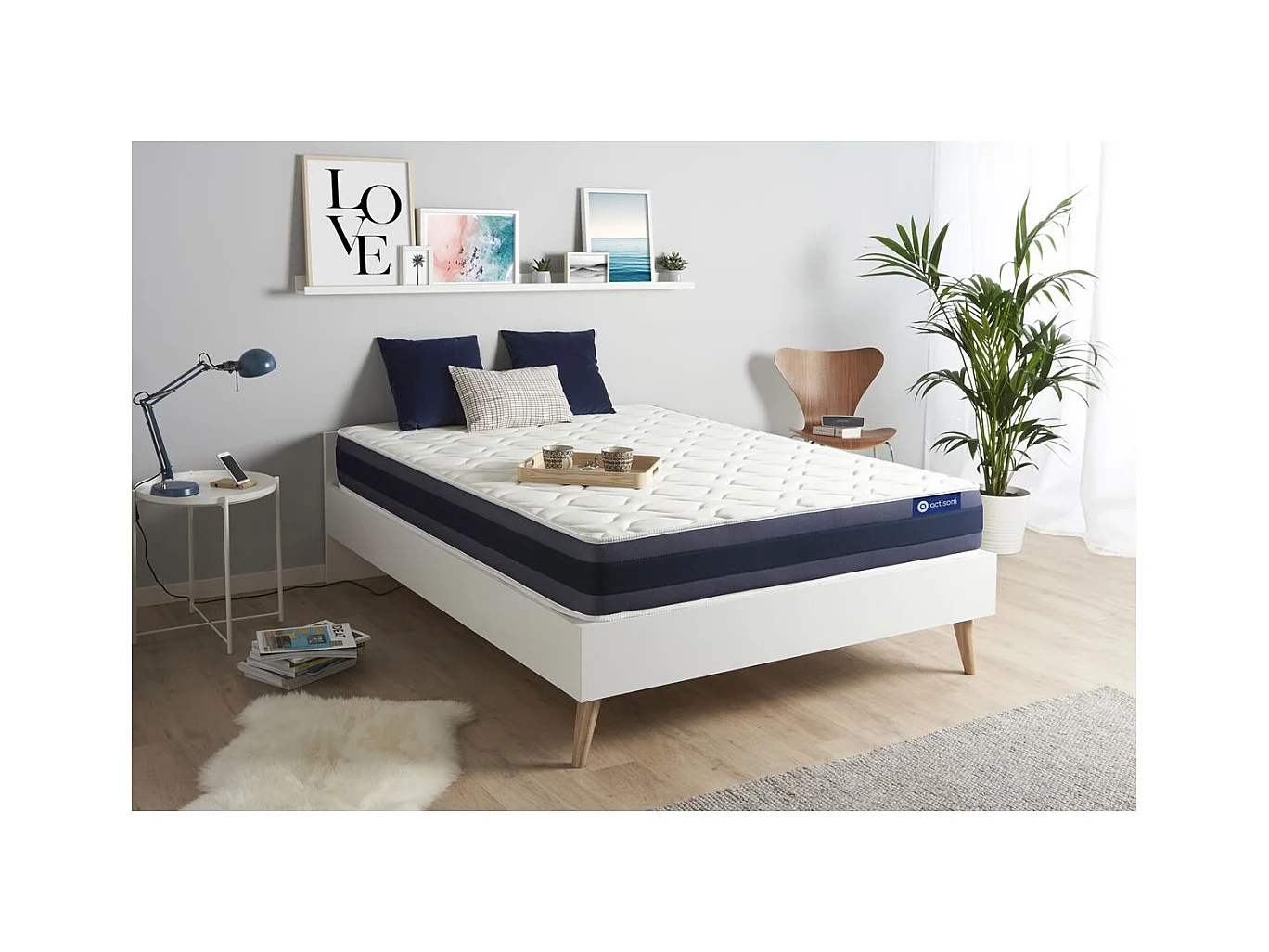 Matelas Mémoire de forme ACTIMEMO MORPHO 180x200 Maxi épaisseur 5zones de confort