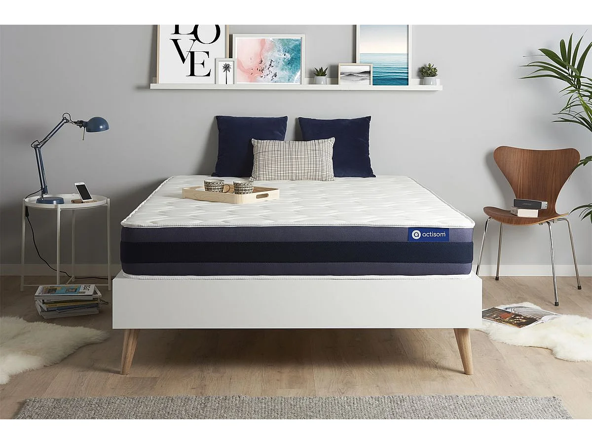 Materac Actimemo morpho 180x200cm, Grubosc : 24 cm, Pianka z pamiecia ksztaltu, Zrównowazony, 5 stref komfortu