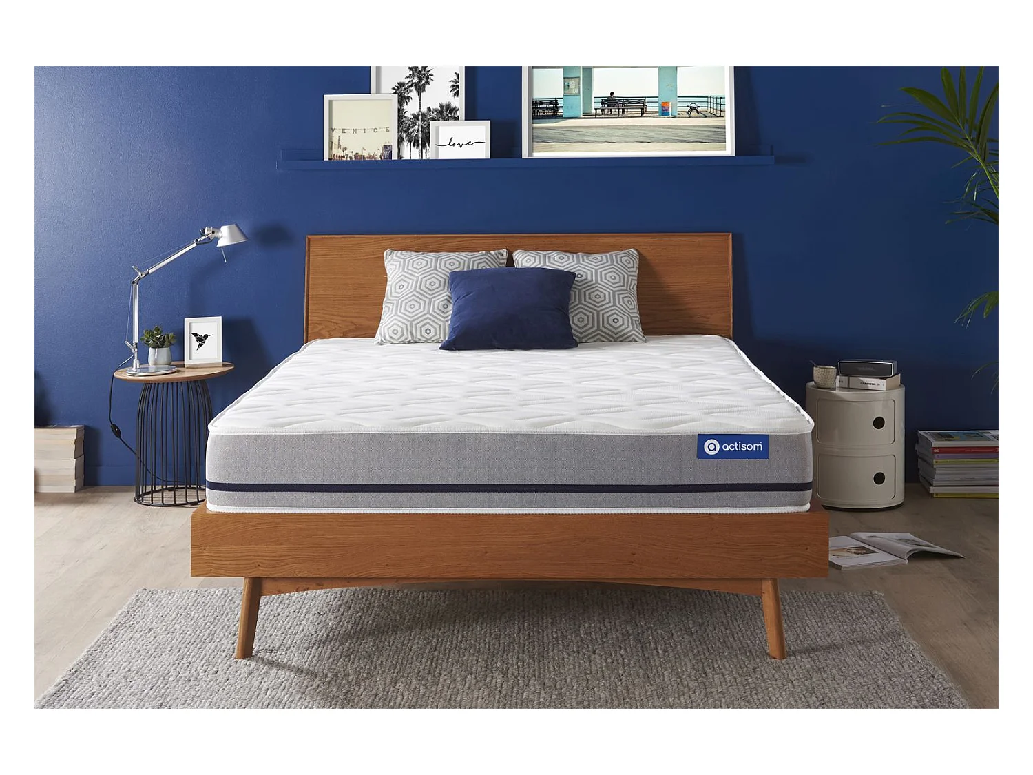 Colchón Actiflex soft 180x200cm, Grosor: 20cm, Muelles ensacados, Moderadamente firme, 3 zonas de confort