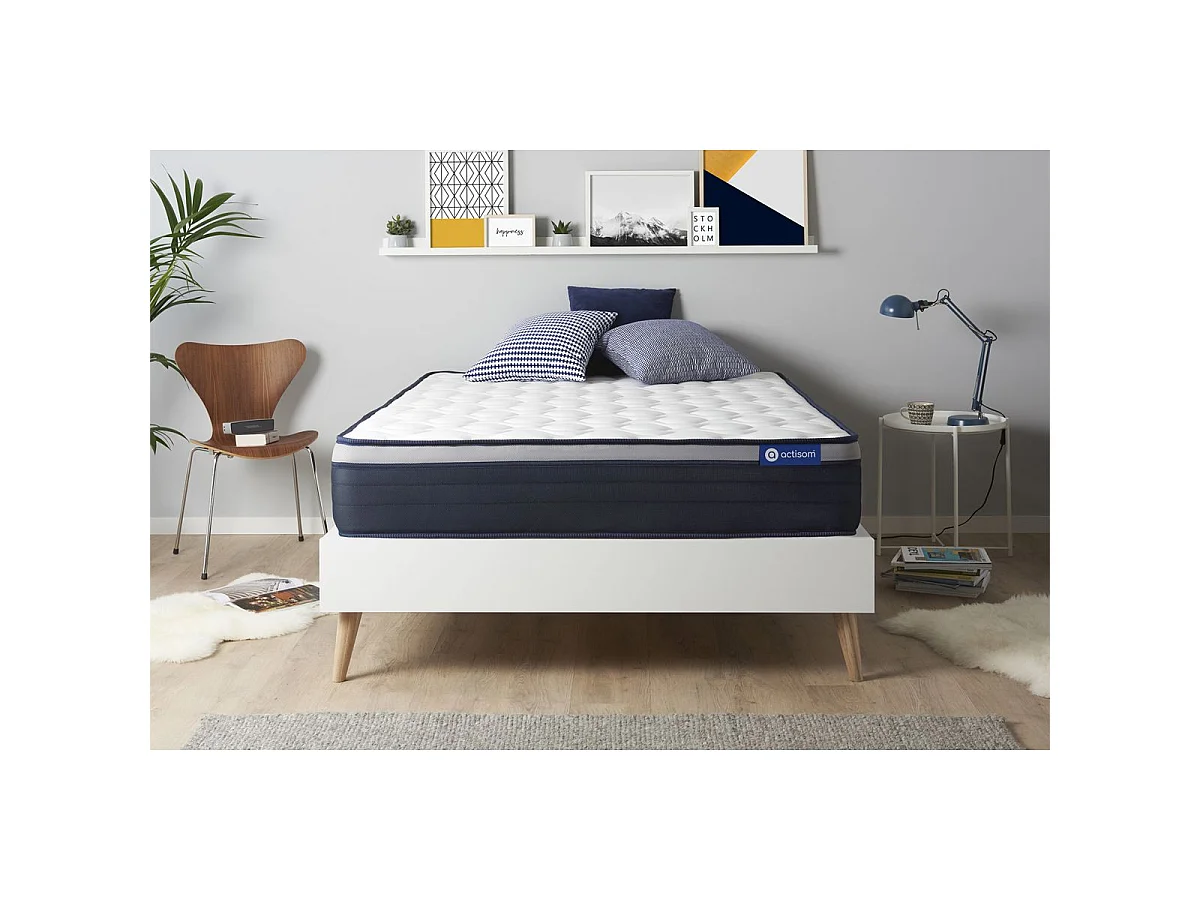 ACTISOM matelas Mémoire de forme ACTIMEMO MAX 140x190 cm Maxi épaisseur 7zones de confort