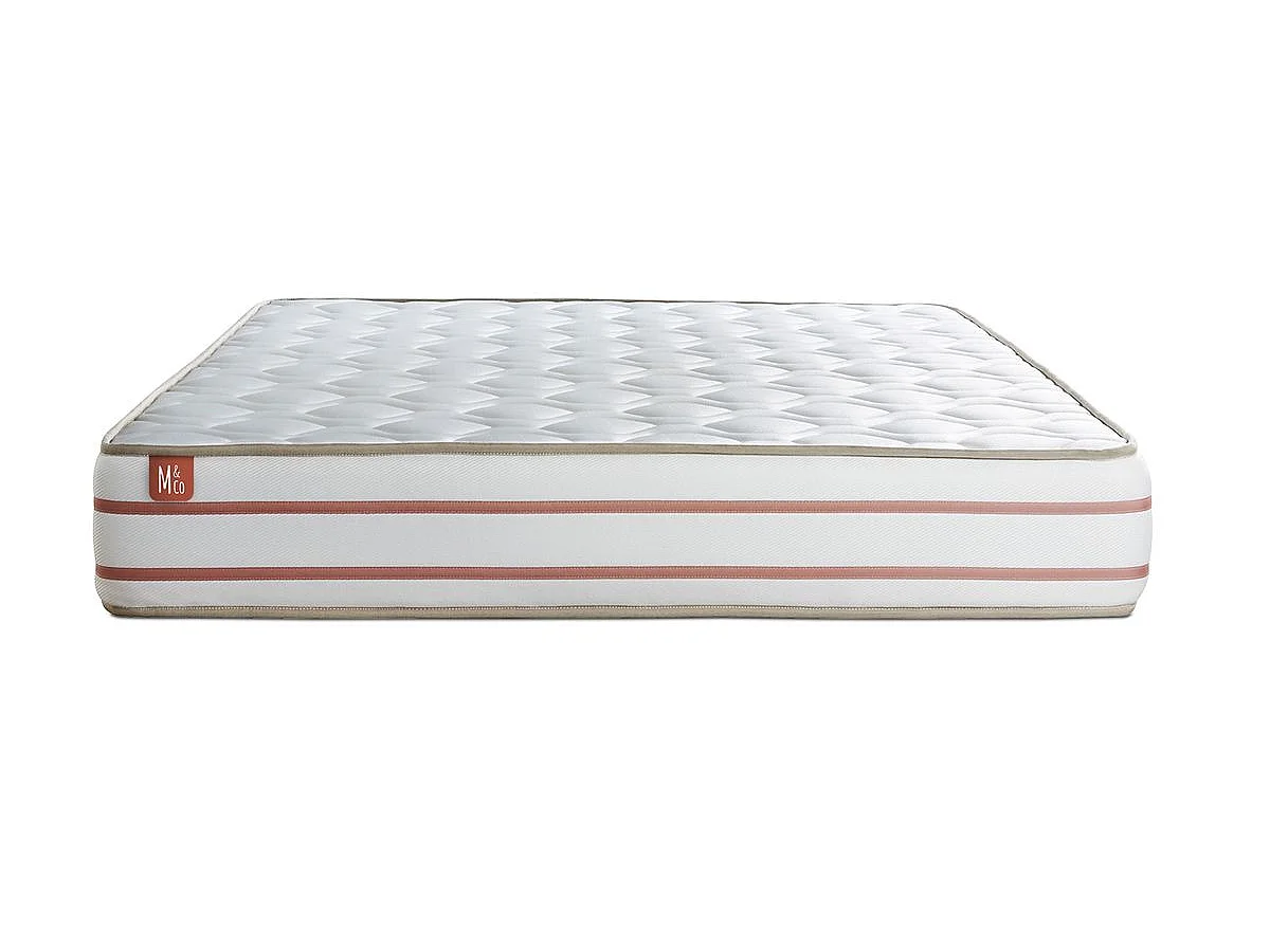Matelas LE DOUX 180x200cm Mémoire de forme 3 zones de confort - Ep. 24cm